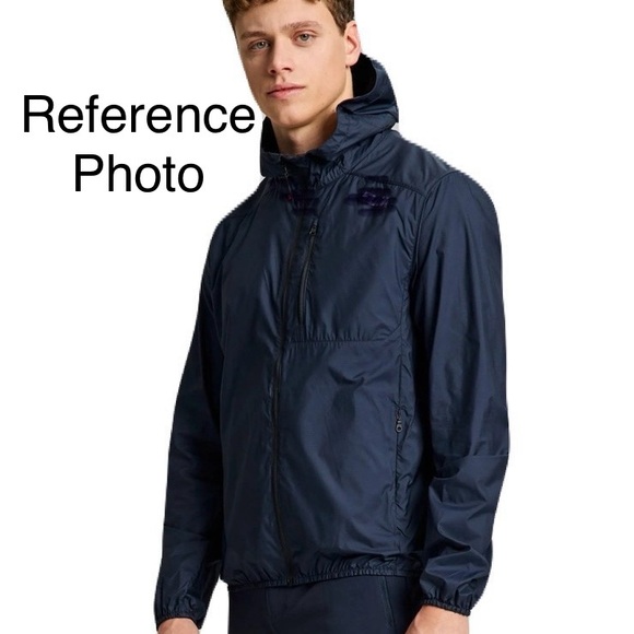 Speedo Men’s Windbreaker Jacket – Hidden Hood, Lightweight & Water-Resistant - Picture 1 of 15